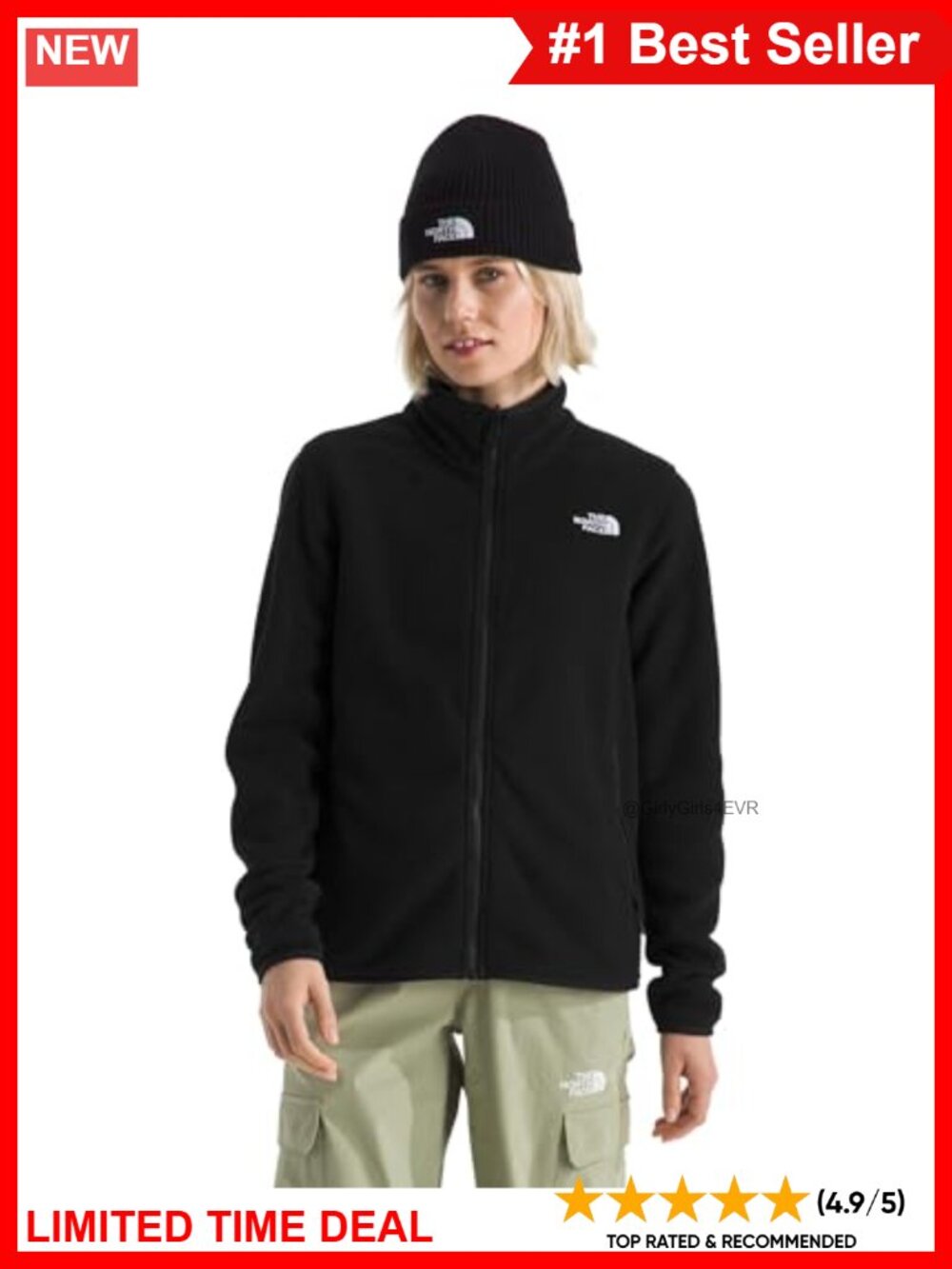 Glacier Fleece Zip Jacket Lightweight Polar Fleece Layer